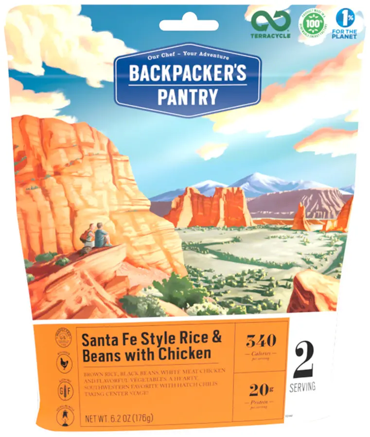 Backpacker's Pantry Santa Fe Rice And Beans With Chicken 1