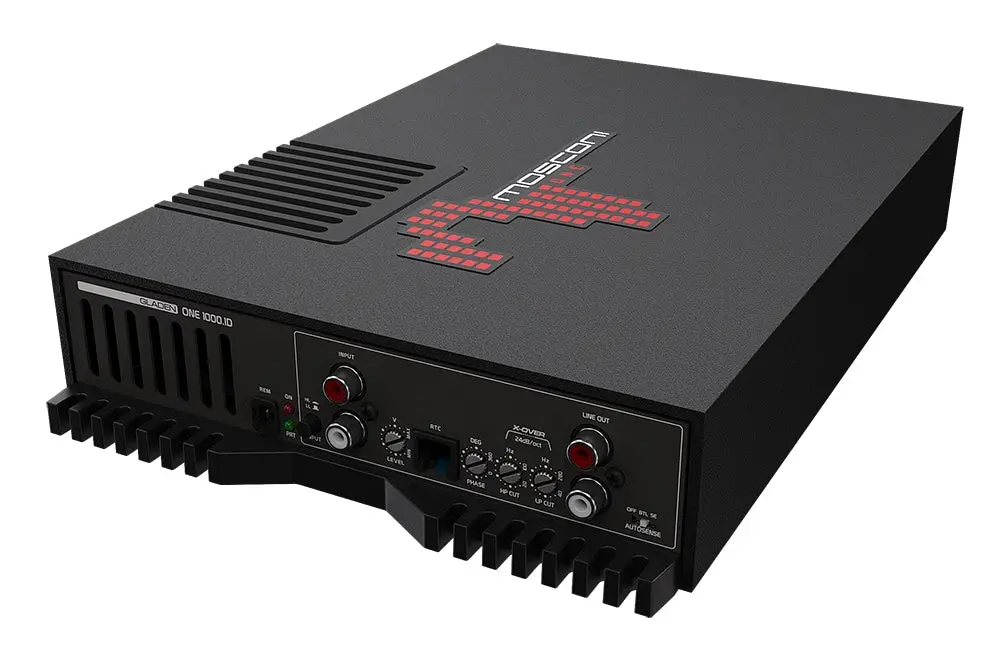 Mosconi Gladen One1000.1 Mono Class D 2-Ohm Amplifier 1