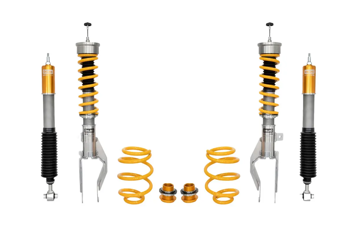 Tesla Model 3 / Y Road & Track Dfv Comfort Ride Öhlins Adjustable Coilover Shocks & Springs Package (Ohlins) 1
