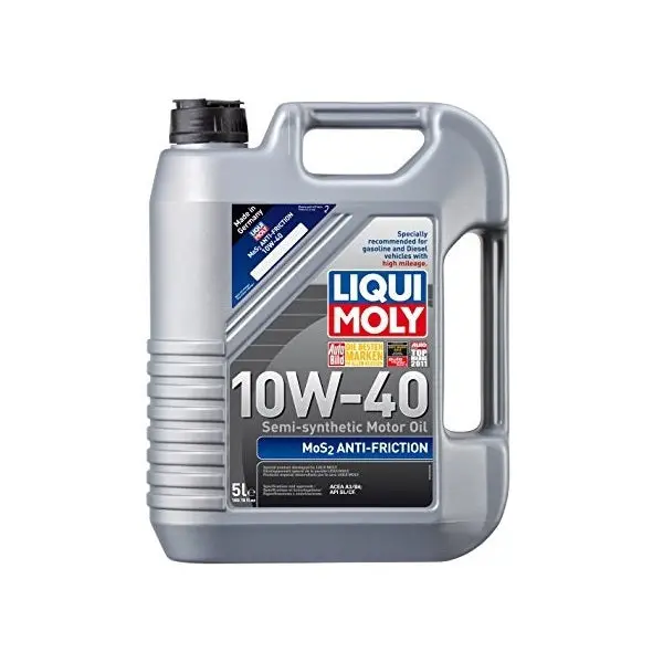 Liqui Moly Mos2 Leichtlauf Anti-Friction 10W-40 Motor Oil 1