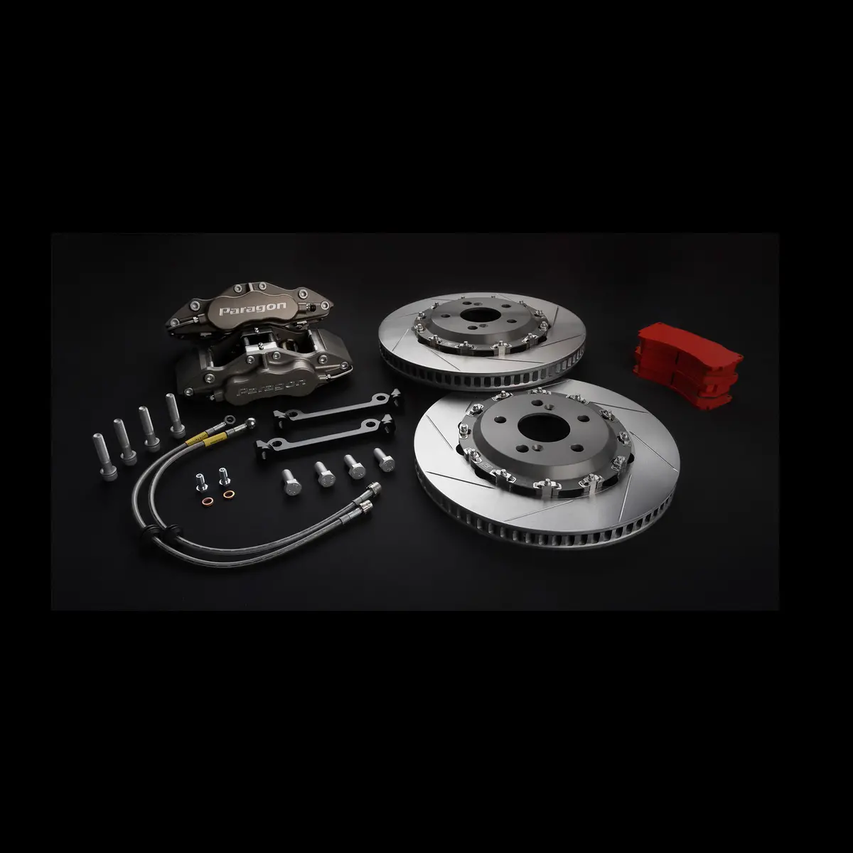 Paragon Front 390Mm Pa035 Big Brake Kit For C8 Corvette 1