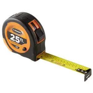 Keson Short Steel Measuring Tape 25Ft 1