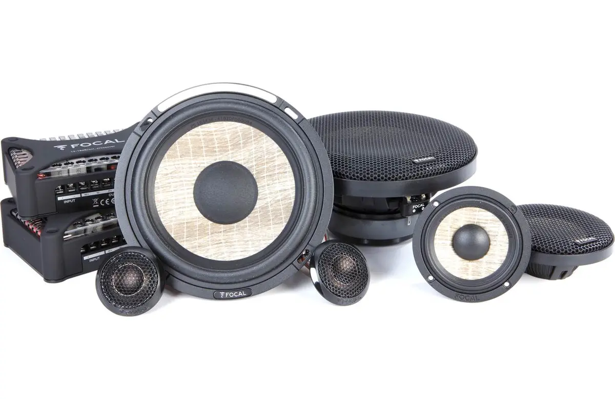 Focal Ps165f3e Flax Evo Series 6.5" 3-Way Component Speaker System 1