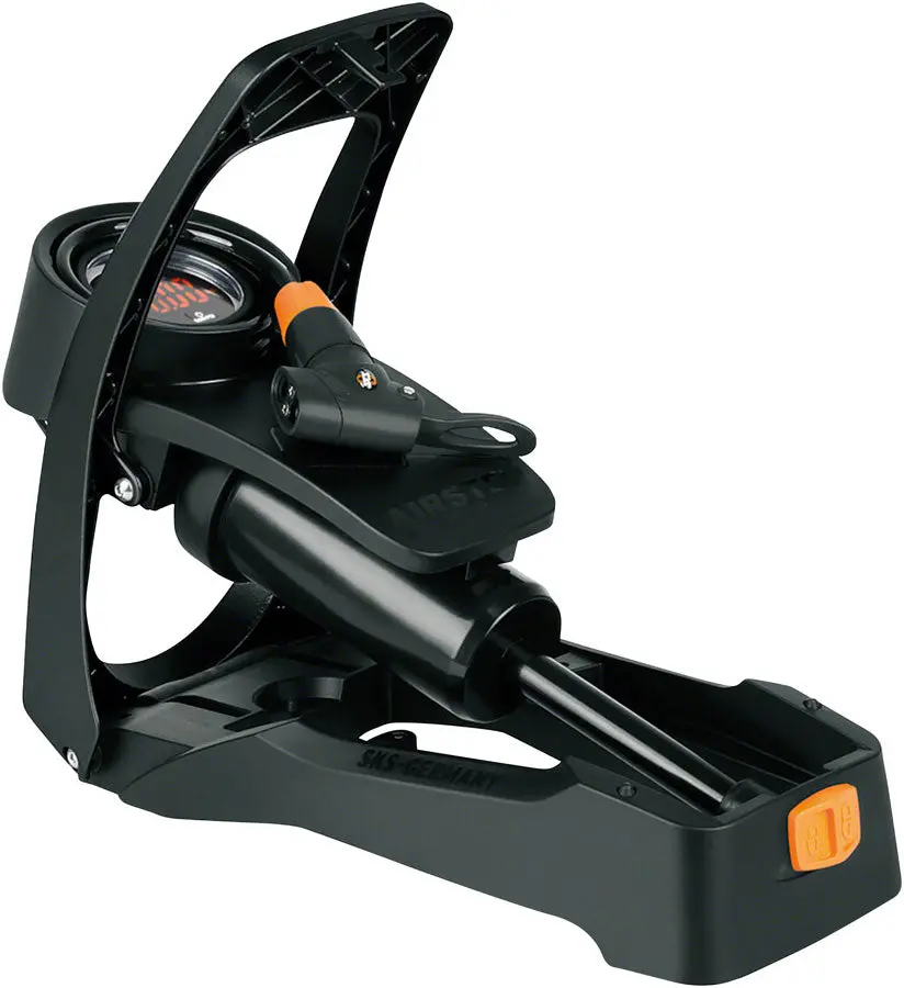 Sks Airstep Digital Foot Pump - 102 Psi, Black 1