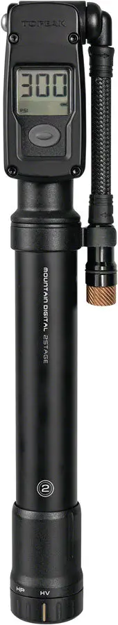 Topeak Mountain Digital 2Stage Shock/Tire Pump 1