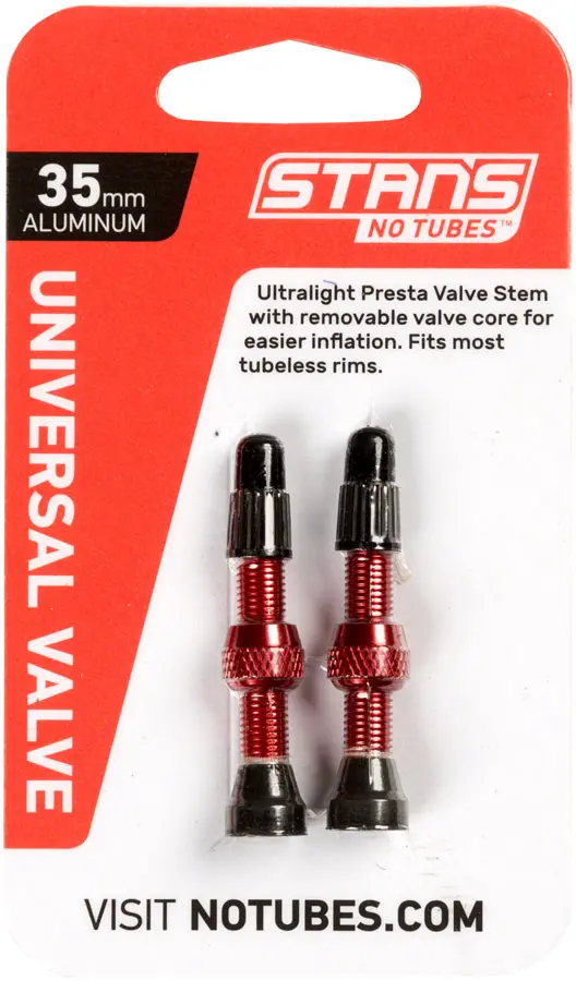 Stan's No Tubes Alloy Valve Stems 1