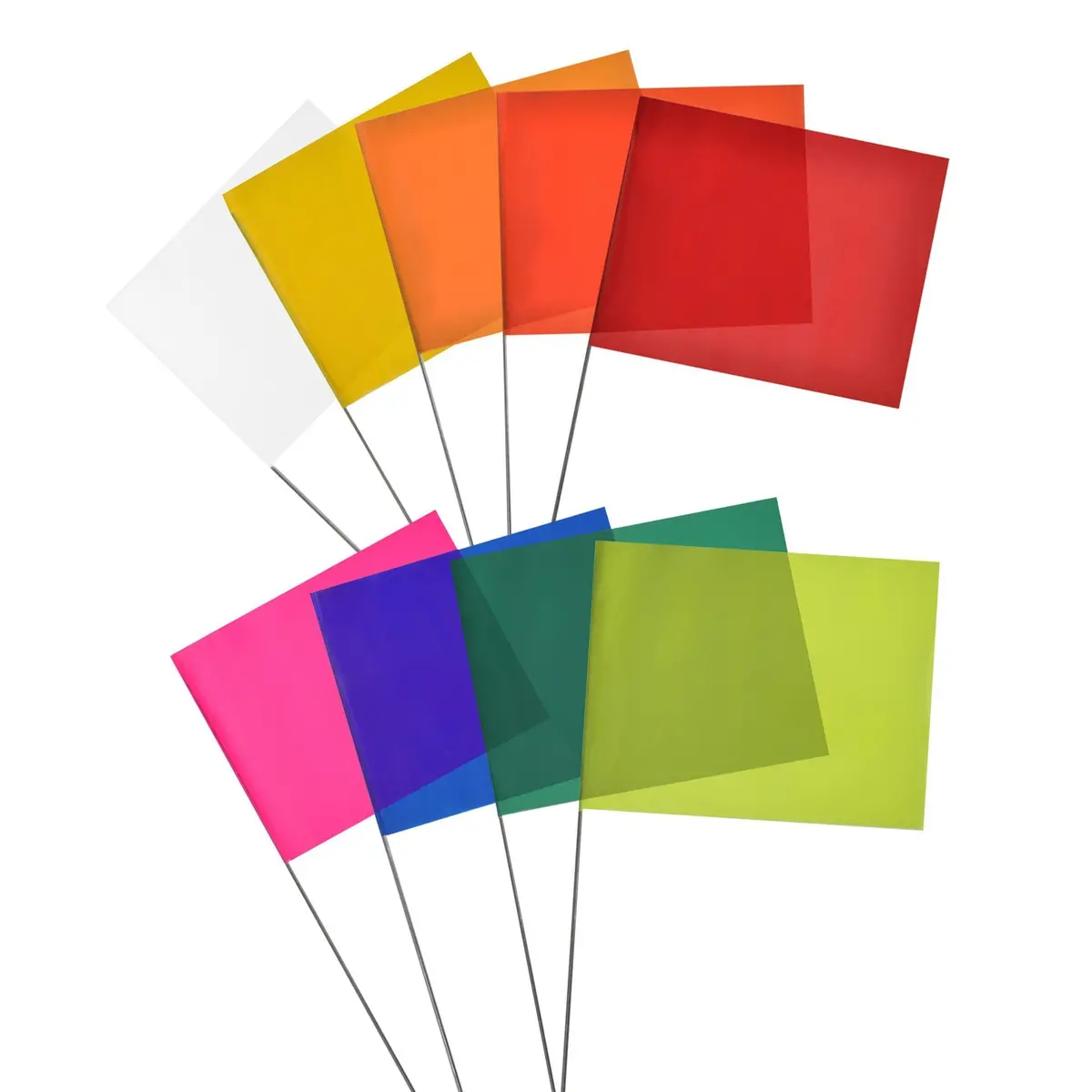 Seismic Plastic Pin Flags (Per 50) 1