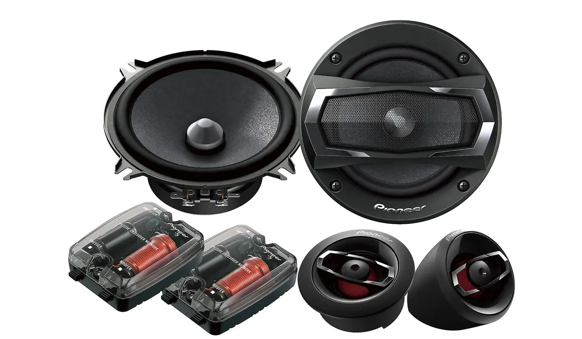 Pioneer Ts-A1305c - 5-1/4" Component Speaker Package 1