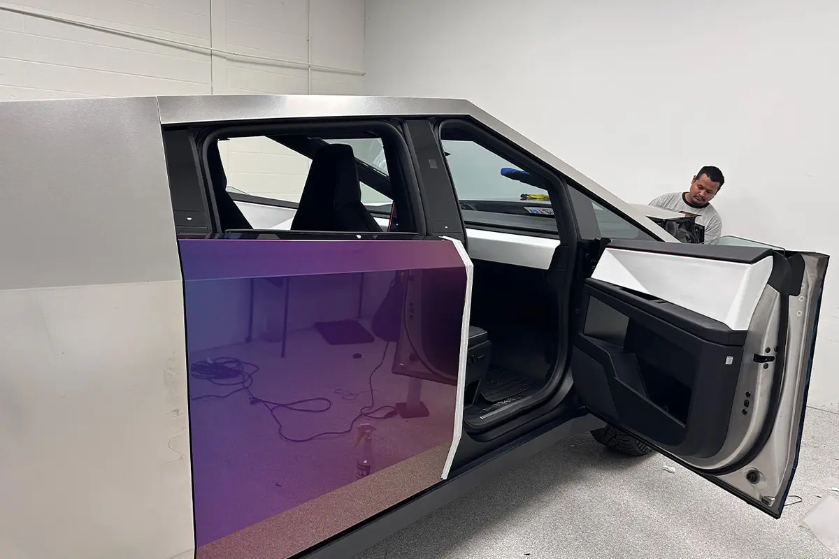 Tesla Cybertruck Pre-Cut Color Change Vinyl Wrap & Ppf Kits For Professional Installers 2