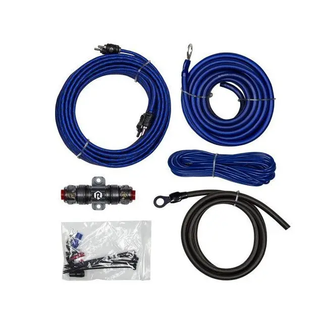 Raptor 360W 8 Gauge Mid Series Amp Wiring Kit 1