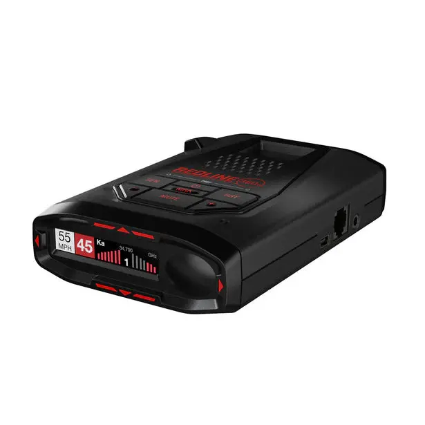 Escort Redline 360C Radar Detector System, Works With Apple Carplay/Android Auto - Black 1