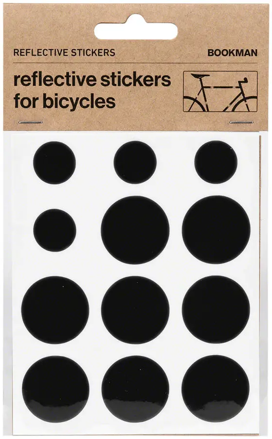 Bookman Reflective Sticker Pack 2