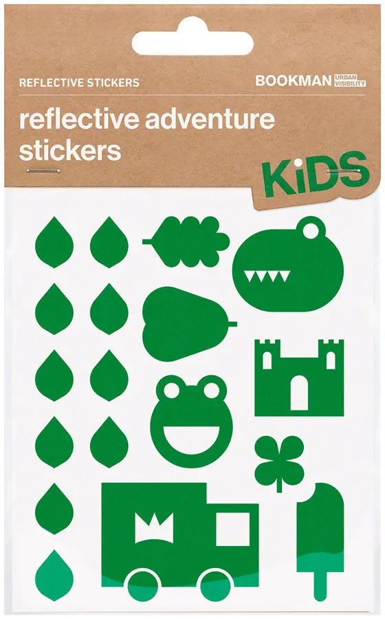 Bookman Reflective Sticker Pack 5
