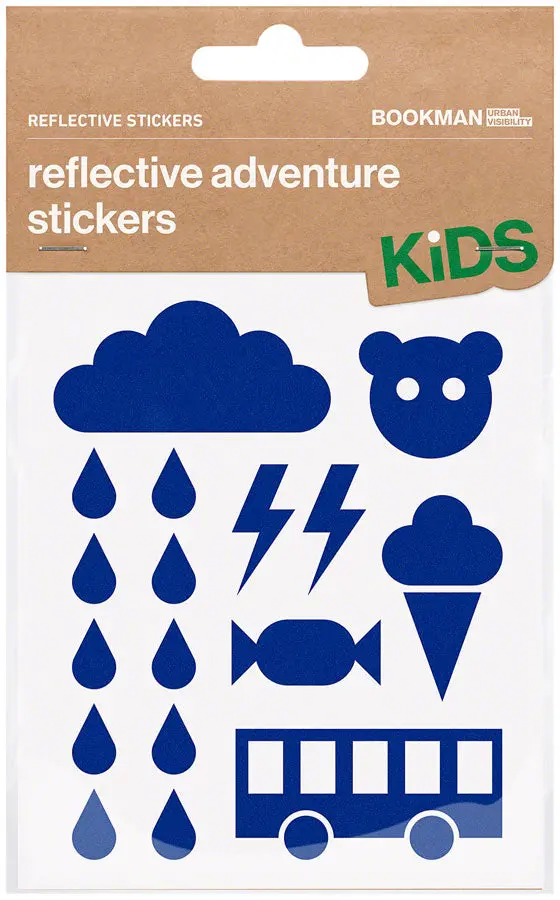 Bookman Reflective Sticker Pack 1