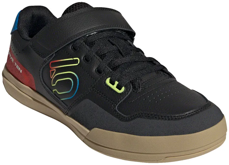 Five Ten Five Ten Hellcat Clipless Shoe - Men's, Core Black/Core Black/Red 1