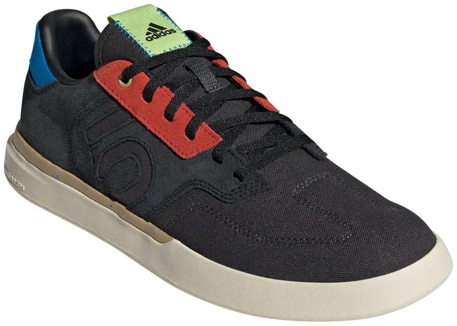 Five Ten Five Ten Sleuth Flat Shoe - Men's, Core Black/Carbon/Wonder White 1