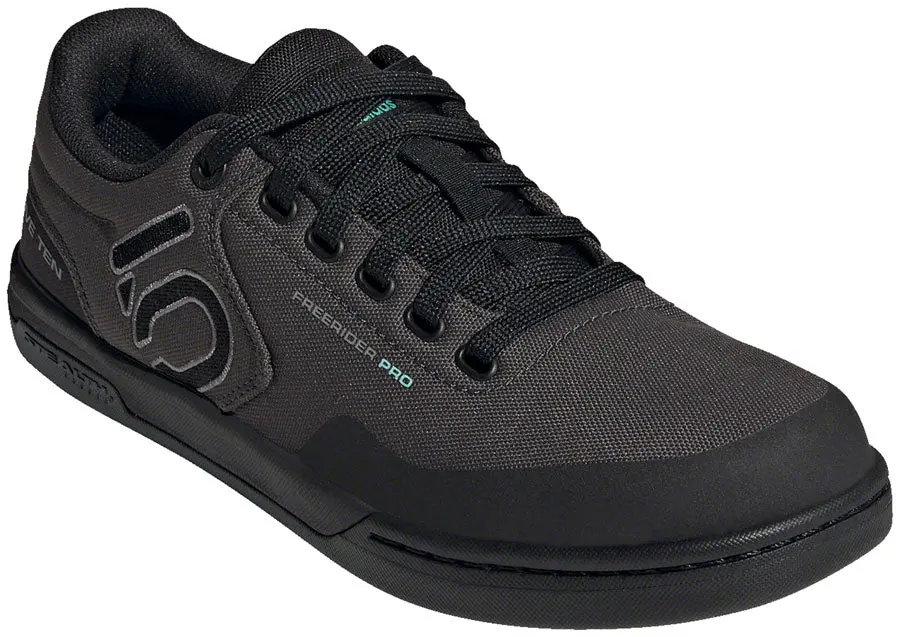 Five Ten Five Ten Freerider Pro Canvas Flat Shoe - Men's, Dgh Solid Grey/Core Black/Grey Three 1