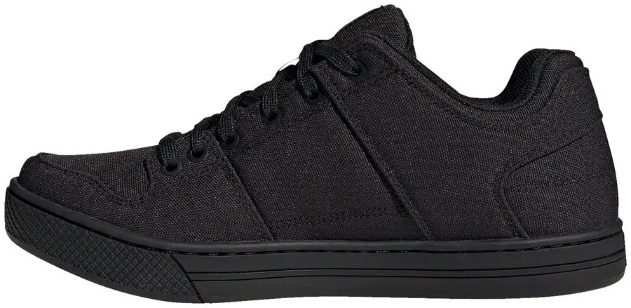Five Ten Five Ten Freerider Canvas Flat Shoe - Men's, Core Black/Dgh Solid Grey/Grey Five 2