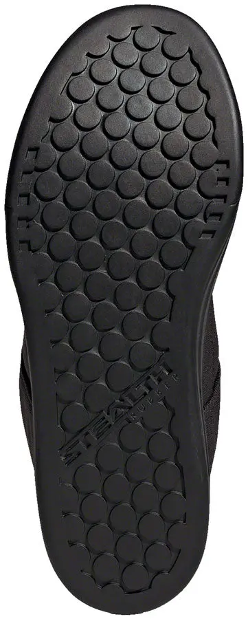 Five Ten Five Ten Freerider Canvas Flat Shoe - Men's, Core Black/Dgh Solid Grey/Grey Five 3