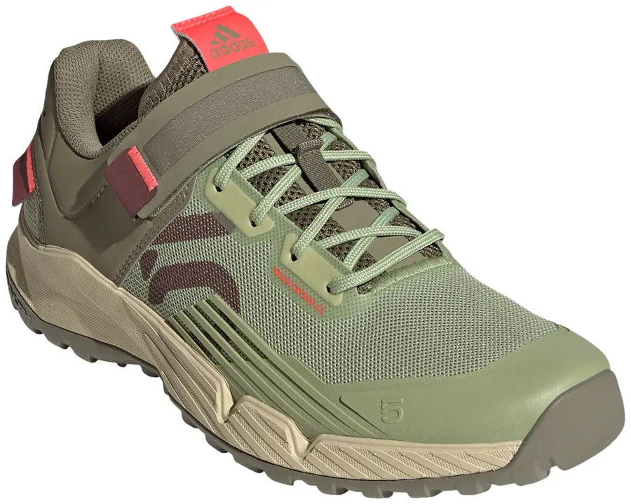 Five Ten Five Ten Trailcross Clip-In Shoe - Women's, Quiet Crimson/Orbit Green/Turbo 1