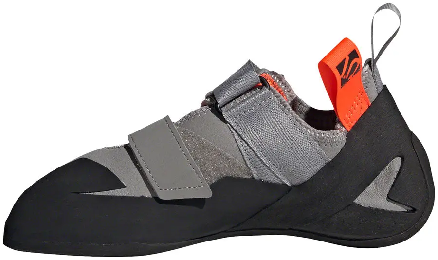 Five Ten Kirigami Climbing Shoe - Women's, Dove Grey/Core Black/Solar Red 8