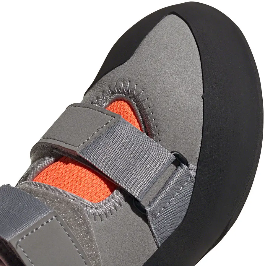 Five Ten Kirigami Climbing Shoe - Women's, Dove Grey/Core Black/Solar Red 13