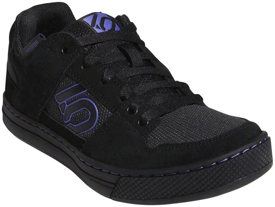 Five Ten Freerider Flat Shoes - Women's, Black/Purple 1