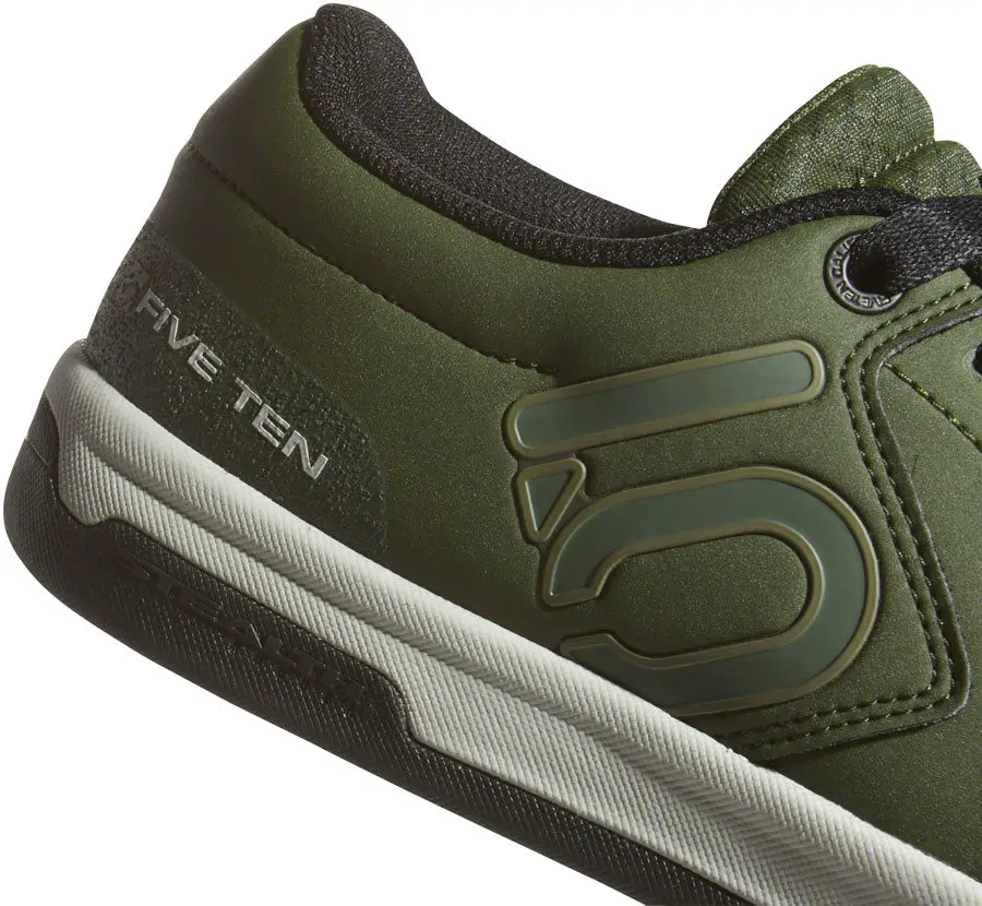 Five Ten Freerider Pro Flat Shoe - Men's, Strong Olive/Raw Khaki/Ash Silver 17
