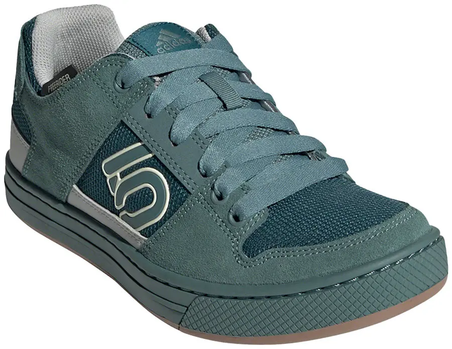 Five Ten Freerider Flat Shoe  -  Women's, Sand / Wild Teal / Sand 1