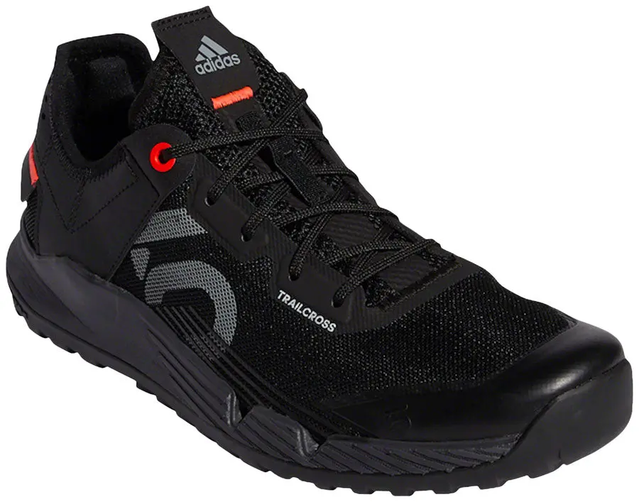 Five Ten Trailcross Lt Flat Shoe - Women's, Core Black / Grey Two / Solar Red 1
