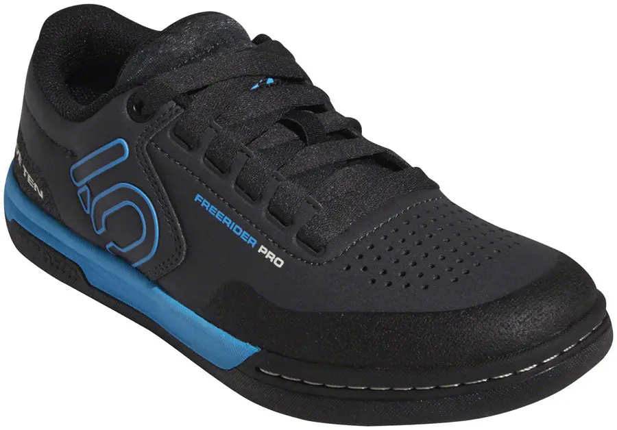Five Ten Freerider Pro Flat Shoe - Women's, Carbon/Shock Cyan/Black 1