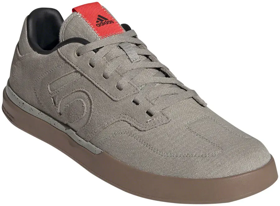 Five Ten Sleuth Flat Shoe - Men's, Shock Red/Sesame/Feather Gray 1