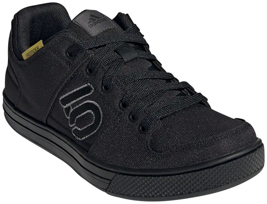 Five Ten Freerider Primeblue Flat Shoe  -  Men's, Core Black / Dgh Solid Grey / Grey Five 1