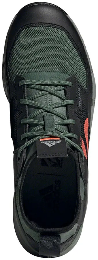 Five Ten Trailcross Xt Flat Shoe - Women's, Green Oxide / Core Black / Dove Grey 7
