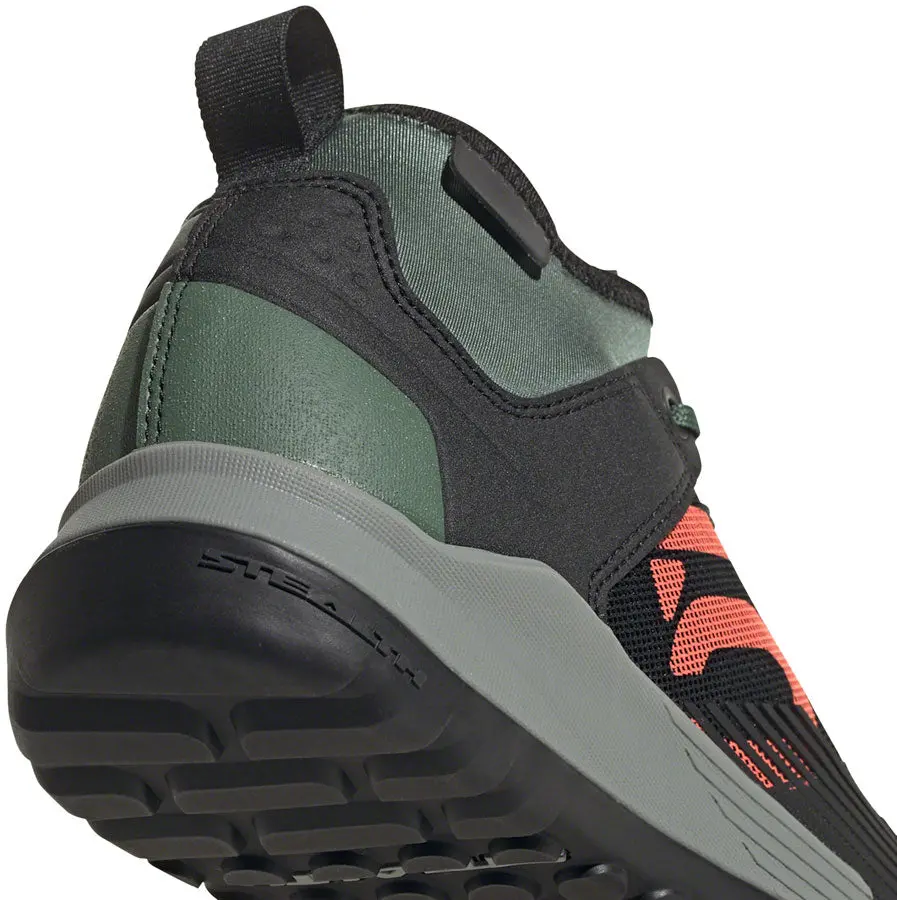 Five Ten Trailcross Xt Flat Shoe - Women's, Green Oxide / Core Black / Dove Grey 11