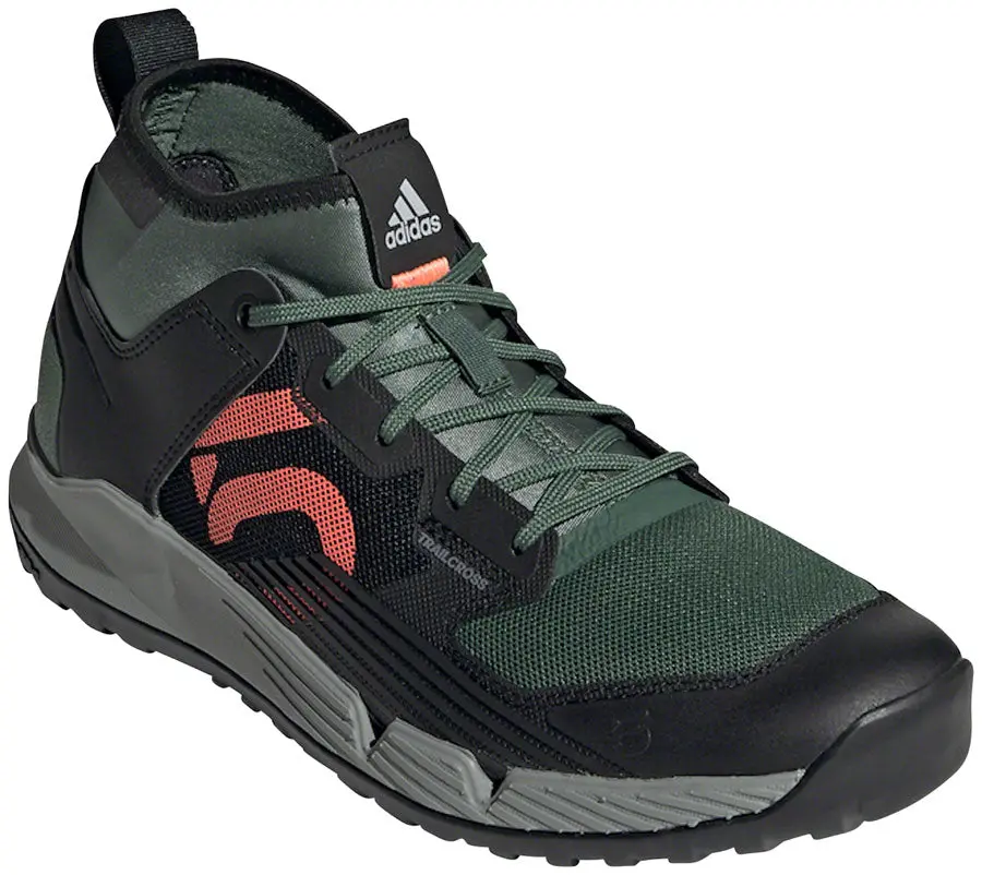 Five Ten Trailcross Xt Flat Shoe  -  Women's, Green Oxide / Core Black / Dove Grey 1