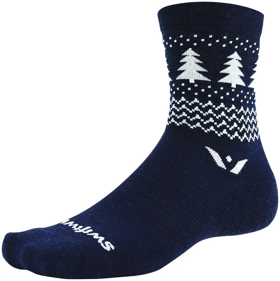 Swiftwick Vision Five Winter-Weight Cycling Socks - Image 4