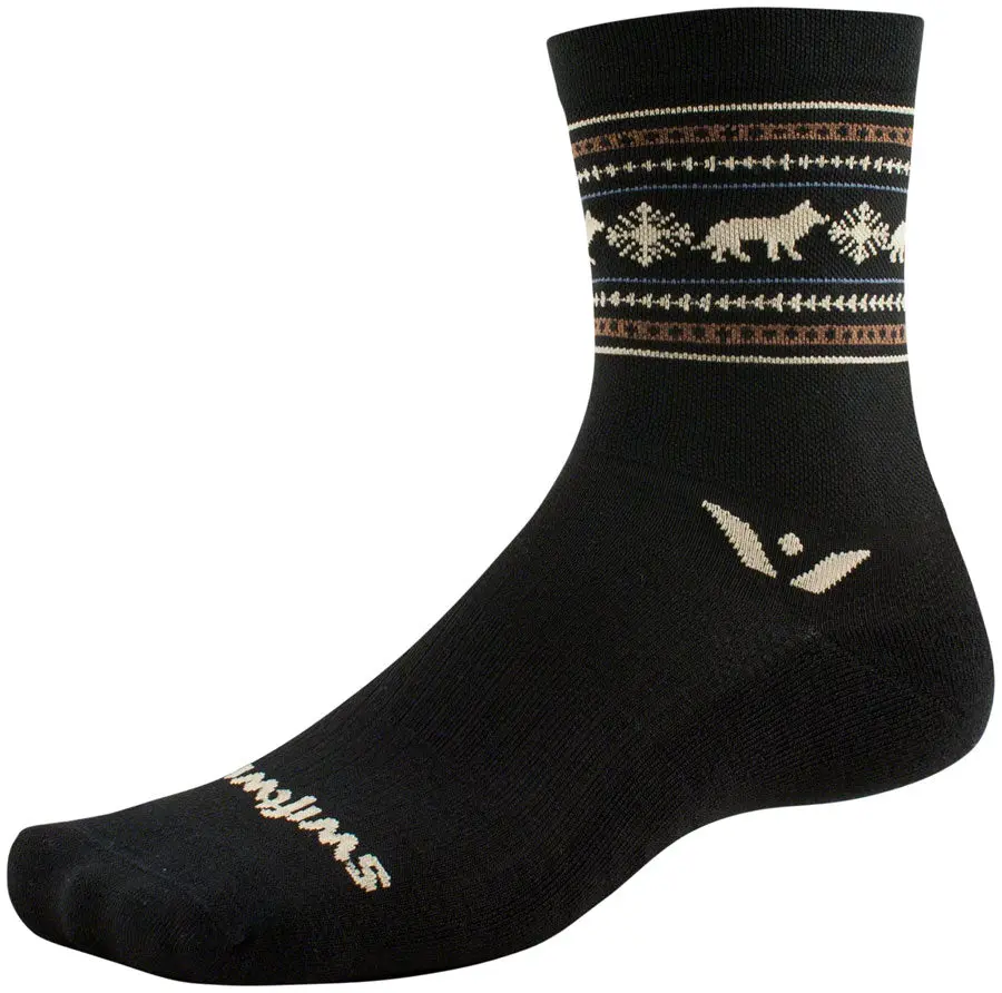 Swiftwick Vision Five Winter-Thermal Cycling Socks - Image 12