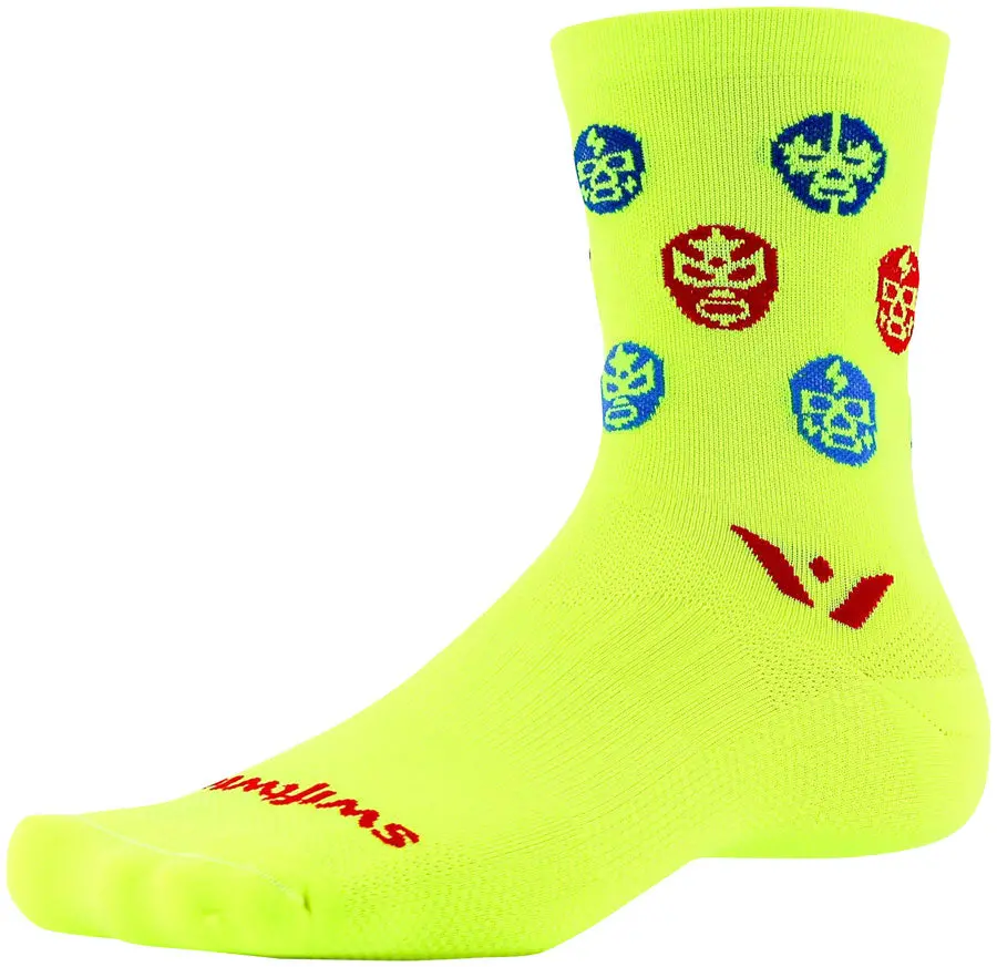Swiftwick Vision Five Luchador Limited-Edition Socks - Image 4