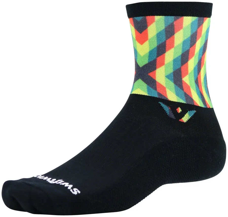 Swiftwick Vision Five Performance Cycling Socks - Image 3