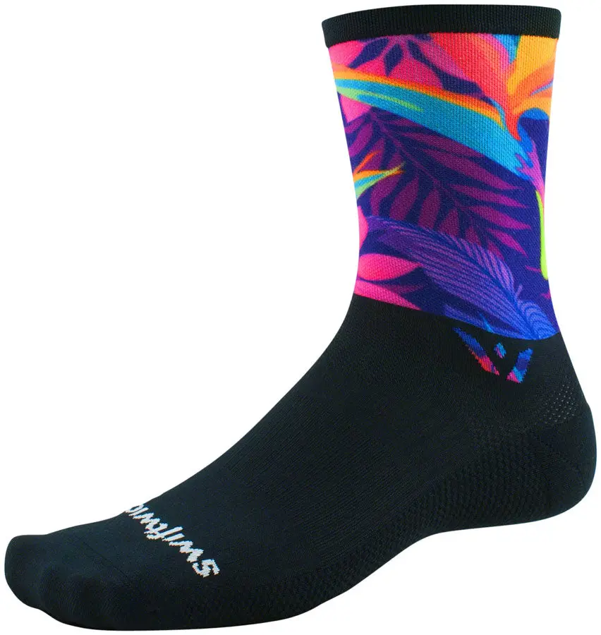 Swiftwick Vision Six Compression Socks – Impression Print