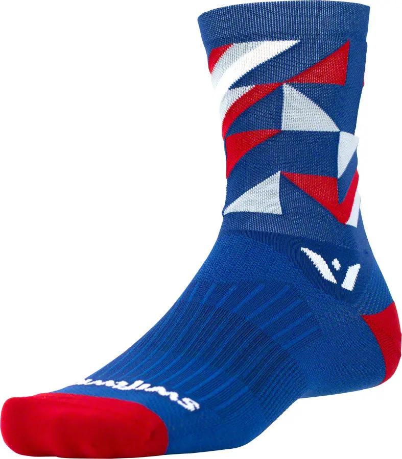 Swiftwick Vision Five Geo Socks 1