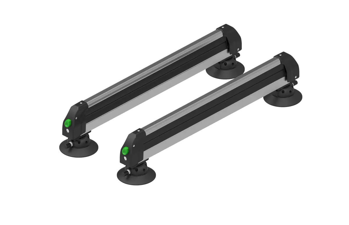 Treefrog Pro Vacuum Cup Quick Mount Tesla Ski & Snowboard Carrier Roof Rack For Tesla Model S / X & 3 / Y 1