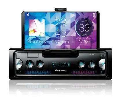 Pioneer Sph-10Bt Digital Media Receiver With Cradle For Smartphone, Pioneer Smart Sync With Alexa 1