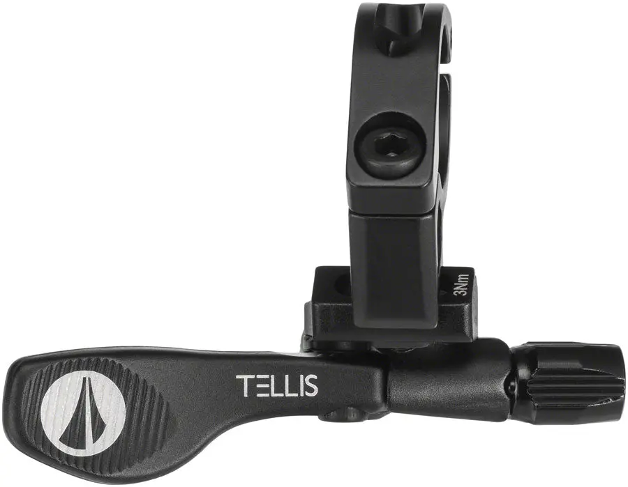 Sdg Tellis Dropper Post Remote - Adjustable, 22.2 Bar Clamp And Hardware, Black 1