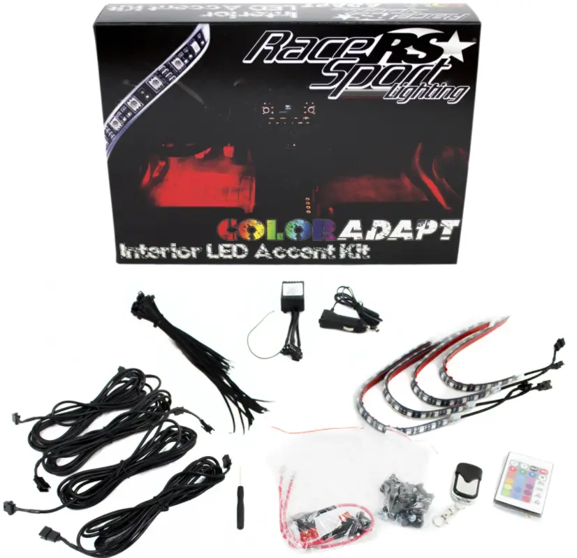 Racesport Rsikit Coloradapt® Adaptive Rgb Led Interior Kit 1