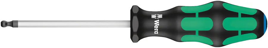 Wera 352 Hex Ball End Screwdriver 6