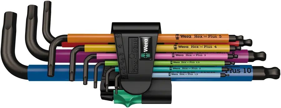 Wera 950/9 Hex-Plus Sb L-Key Hex Wrench Set 1