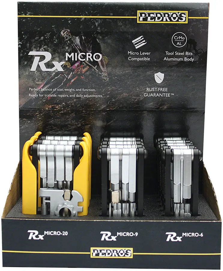Pedro's Rx Multitool Pop Counter Display 1
