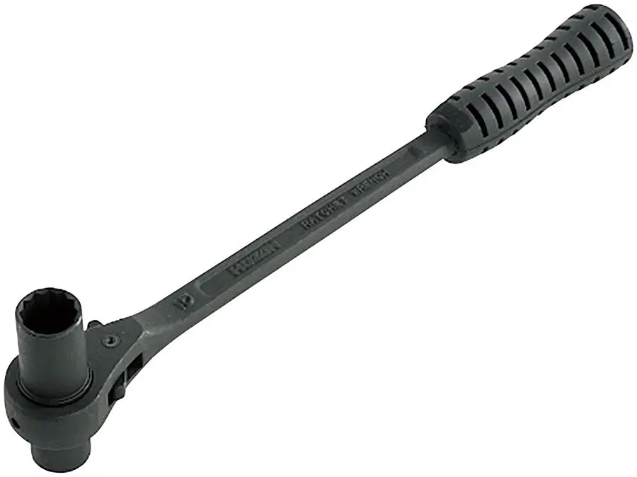 Hozan Ratcheting Crank Bolt Wrench 1